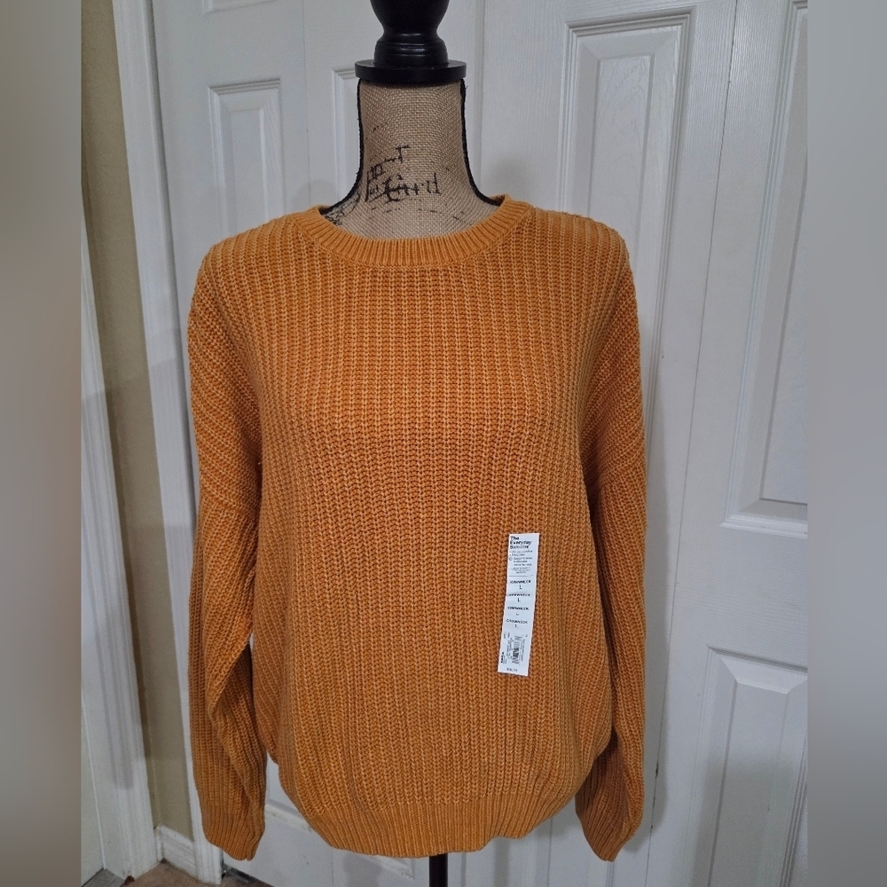Sonoma New Pumpkin Orange Sweater